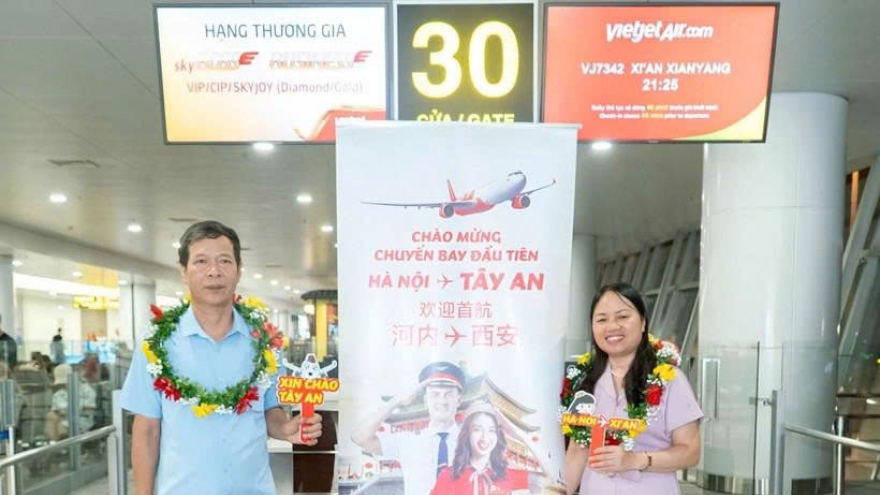 Vietjet inaugurates Hanoi-China’s Xi’an route
